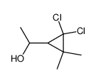 dichloro-1,1 dimethyl-2,2 (ethanol-1')-3 cyclopropane结构式