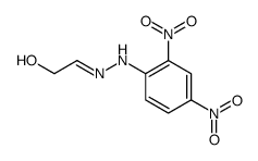 (2E)-2-[(2,4-dinitrophenyl)hydrazinylidene]ethanol结构式