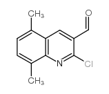 2-CHLORO-5,8-DIMETHYL-3-QUINOLINECARBALDEHYDE picture