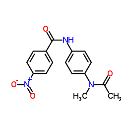 N-{4-[Acetyl(methyl)amino]phenyl}-4-nitrobenzamide Structure