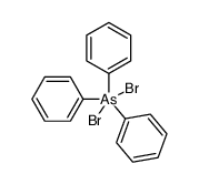 triphenyldibromoarsorane Structure