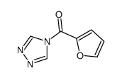 4H-1,2,4-Triazole,4-(2-furanylcarbonyl)-(9CI) Structure