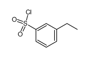 3-ethylbenzene-1-sulfonyl chloride Structure