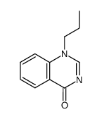 1-propylquinazolin-4(1H)-one结构式