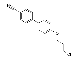 4'-(3-Chloropropoxy)-4-biphenylcarbonitrile结构式