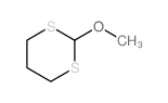 2-methoxy-1,3-dithiane结构式