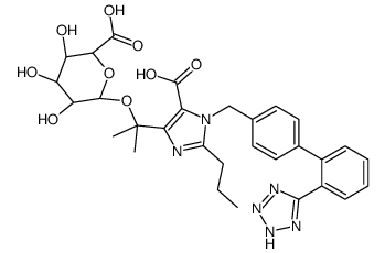 Olmesartan Acid O-β-D-Glucuronide structure