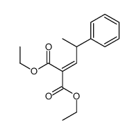 diethyl 2-(2-phenylpropylidene)propanedioate结构式