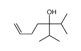 2-methyl-3-propan-2-ylhept-6-en-3-ol Structure