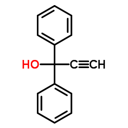 1,1-DIPHENYL-2-PROPYN-1-OL Structure
