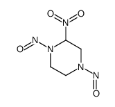 2-nitro-1,4-dinitrosopiperazine结构式