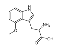 4-甲氧基-L-色氨酸结构式