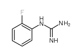 N-(2-氟苯基)-胍结构式