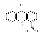 4-Nitro-9-acridone structure