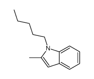 2-methyl-1-pentylindole结构式