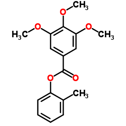 2-Methylphenyl 3,4,5-trimethoxybenzoate Structure