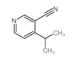 4-异丙基烟腈结构式