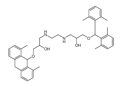 1,1,14,14-Tetrakis(2,6-dimethylphenyl)-2,13-dioxa-6,9-diazatetrad ecane-4,11-diol结构式