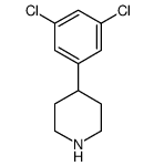 4-(3,5-Dichlorophenyl)piperidine Structure