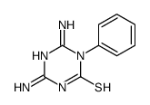 4,6-diamino-1-phenyl-1,3,5-triazine-2-thione结构式