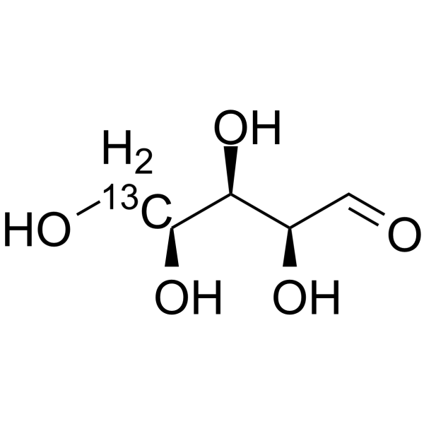 L-[5-13C]木糖结构式