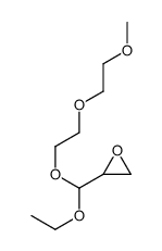 2-[ethoxy-[2-(2-methoxyethoxy)ethoxy]methyl]oxirane Structure