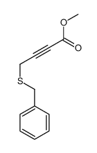 methyl 4-benzylsulfanylbut-2-ynoate结构式