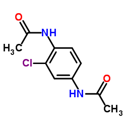 N,N'-(2-Chloro-1,4-phenylene)diacetamide Structure
