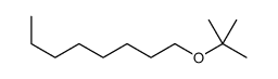 1-[(2-methylpropan-2-yl)oxy]octane Structure