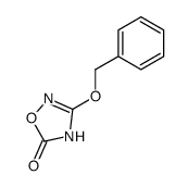 3-Benzyloxy-1,2,4-oxadiazol-5(4H)-one结构式