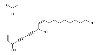 9,17-Octadecadiene-12,14-diyne-1,11,16-triol 1-acetate picture