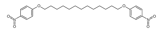 1,13-Bis-(p-nitrophenoxy)-tridecan结构式