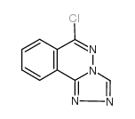 1,2,4-Triazolo[3,4-a]phthalazine,6-chloro- Structure