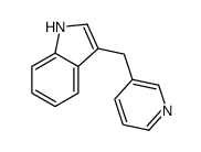 3-吡啶-3-基甲基-1H-吲哚结构式