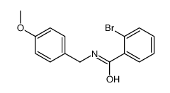 2-Bromo-N-(4-methoxybenzyl)benzamide Structure