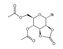 Bromo-4,6-di-O-acetyl-α-D-Mannopyranose-2,3-carbonate Structure