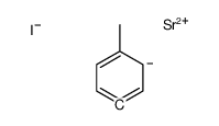 strontium,methylbenzene,iodide Structure