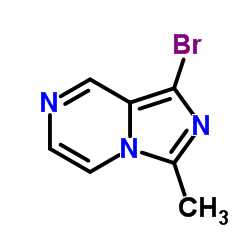 1-Bromo-3-methylimidazo[1,5-a]pyrazine structure