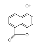 5-Hydroxynaphthalene-1,8-carbolactone结构式