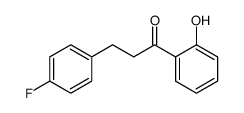 1-PROPANONE, 3-(4-FLUOROPHENYL)-1-(2-HYDROXYPHENYL)-结构式