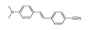 4-[2-(4-dimethylaminophenyl)vinyl]benzonitrile Structure