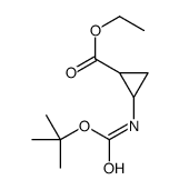 2-{[(叔丁氧基)羰基]氨基}环丙烷-1-羧酸乙酯图片