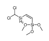 2-(dichloromethylsilyl)ethenyl-trimethoxysilane Structure