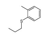 1-methyl-2-propylsulfanylbenzene Structure