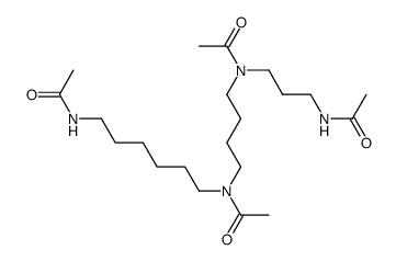 N-{4-[Acetyl-(3-acetylamino-propyl)-amino]-butyl}-N-(6-acetylamino-hexyl)-acetamide Structure