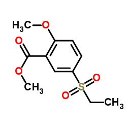 Methyl 5-(ethylsulfonyl)-2-methoxybenzoate picture