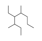 4-ethyl-3,5-dimethyloctane Structure