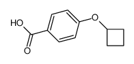 4-Cyclobutoxy-benzoic acid tert-butyl ester structure