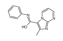 2-methyl-N-phenylimidazo[1,2-a]pyrimidine-3-carboxamide Structure