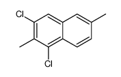 1,3-dichloro-2,6-dimethylnaphthalene结构式